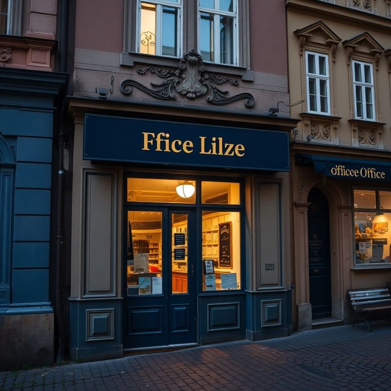 Provozovna Malého Kanceláře u Náměstí Republiky v Praze